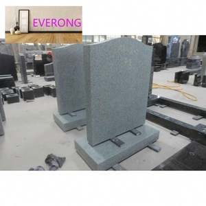 EVERONG простой дизайн черный гранит дешевый вертикальный американский стиль надгробие и памятники - Product Image 3
