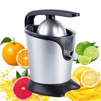 Presse-agrumes électrique domestique en acier inoxydable Easy Clean avec éjection automatique inversée de la pulpe pour jus d'orange