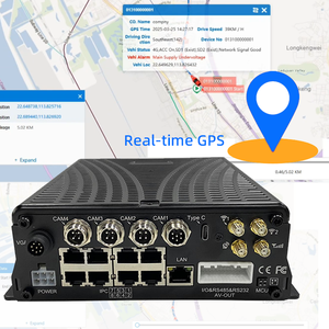 Visionmaster giám sát tình trạng Trình điều khiển 12 kênh DVR DSM Camera mệt mỏi khi lái xe phát hiện báo động phát hiện hút thuốc cho đội xe - Product Image 2