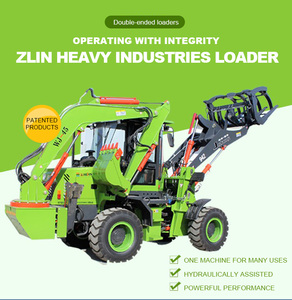 Retroexcavadora Fabricada en China, Excavadora de Ruedas con Función de Retroexcavación en Ambos Extremos - Product Image 3