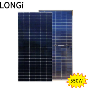 Longji แผงโซลาร์เซลล์450W-610W โมโนคริสตัลไลน์แผง<span class=keywords><strong>เซลล์</strong></span><span class=keywords><strong>แสงอาทิตย์</strong></span>สำหรับครึ่งเซลล์ที่ผ่านการรับรอง - Product Image 2