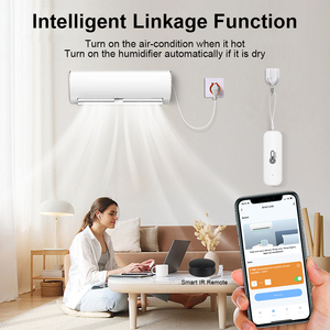WALE più opzioni di utilizzo Wifi sensore di temperatura e umidità prodotto per la casa intelligente con il controllo dell'assistente di Google App Tuya - Product Image 4