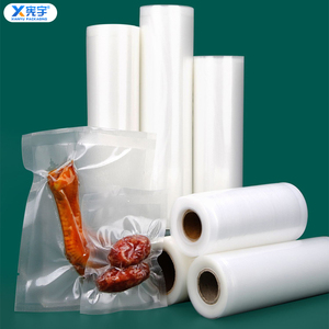 ถุงสูญญากาศแบบใสลายนูน กันน้ำ ปิดผนึกสามด้าน ถุงพลาสติกไนลอนสำหรับเก็บอาหาร แช่แข็ง ใช้ในครัว - Product Image 3