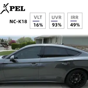 NC-K18 도매 2PLY 높은 맑은 태양 단열 15% VLT 롤 태양 편광 저렴한 자동차 창 필름