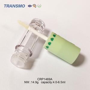 Custom Clear Plastic Lip Gloss Tubes Big Wand Cute Custom Label Empty Cosmetic Containers for Blush Wholesale Cosmetic Packaging - Product Image 2