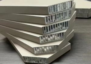 Panneaux en nid d'abeille en <span class=keywords><strong>aluminium</strong></span> personnalisés, adaptés aux cuisines, aux appartements et aux hôtels ; Panneaux muraux écologiques. - Product Image 5