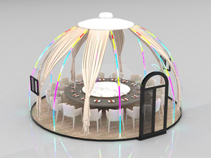 Domo Burbuja con Techo de Cielo Estrellado, Precio de Fábrica, Ajuste Perfecto, Materiales Ecológicos, para Casa, Hotel, Villa, Parque, Oficina Temporal al Aire Libre - Product Image 5