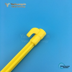 Estacas de Plástico Amarillas para Tiendas de Campaña, Paquete de 6, para Uso en Exteriores en Todas las Estaciones - Product Image 5