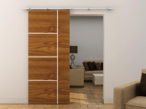 Bán buôn thiết kế hiện đại nhôm hồ sơ nội thất tủ quần áo trượt phần cứng theo dõi đường sắt Bộ dụng cụ cho cửa chuồng - Product Image 2