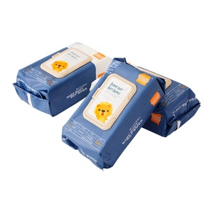 Échantillon gratuit de lingettes humides pour bébé, lingettes nettoyantes professionnelles pour le visage, lingettes douces et biologiques pour bébé, lingettes humides pour bébé - Product Image 2