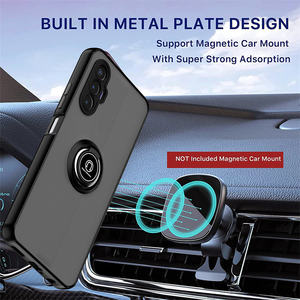 Excelente à prova de choque magnético telefone protetor tampa Semi clara caixa do telefone com suporte de anel para Tecno Pova 3 4 5 6 Pro Pova Neo 2 - Product Image 5