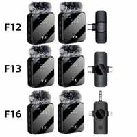 Microphone sans fil double mini DPS Noise Chip 2-en-1 USB-C avec suppression du bruit, micro-cravate compact pour vidéo TikTok