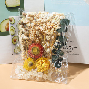 <span class=keywords><strong>Fleurs</strong></span> séchées naturelles, couleurs mélangées, feuilles séchées pour l'artisanat DIY, bougies, bijoux en résine, pendentifs pour ongles, cartes, mariage - Product Image 4