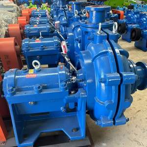 Pompes centrifuges horizontales pour boues, pompes à boues électriques résistantes à l'usure pour sable de rivière, avec revêtement en caoutchouc - Product Image 6