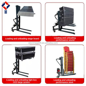300kg 500kg Truck Mounted Portable Electric <b>Forklift</b> Mini Self Loading <b>Forklift</b> 300kg 500kg for Cargo Transportation - Product Image 6