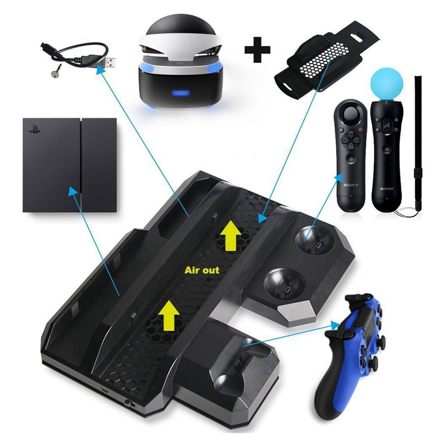Disposivo Di Raffreddamento PS4 Pro, Ventola Di Raffreddamento - Foto 14