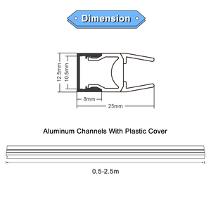 Estante de Vidrio Iluminado de Alta Gama para Boutique, Luz de PC Lechosa de 3 Lados, Marco de Aluminio de 8 mm - Product Image 3