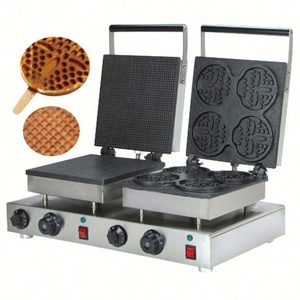 Máquina para hacer gofres redondos de queso, gofres coreanos tipo moneda, a gas o eléctrica - Product Image 2