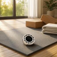 Bâton de massage en silicone pour le yoga, motif écaille de poisson, pour la relaxation, l'entraînement physique, la course à pied ; aide au soulagement des douleurs dorsales et des jambes