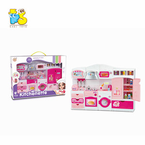 Juegos de Cocina de Dibujos Animados, Juguetes de Casa Rosa para Niñas, Juego de Imitación de Cocina con Música Divertida - Product Image 6