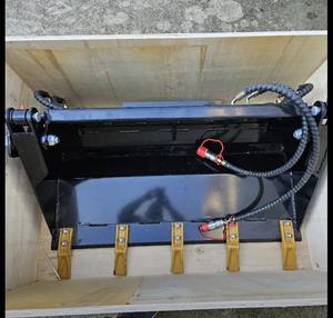 मिनी स्किड स्टीड लोडर बकेट 4 में 1 बकेट अटैचमेंट मल्टी फंक्शनल चार - Product Image 2