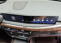 Autoradio GPS Stéréo Navigation Android à Double Écran 8+128G 21 Pouces Grand Écran pour Lecteur Multimédia pour BMW X5/X6 F15/F16