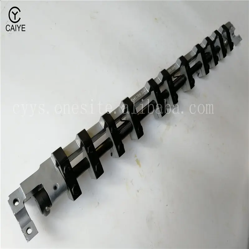 Barra de piezas de prensa offset Caiye, 1 pieza, barra de agarre de entrega de 9 dientes para pinza de máquina de impresión SM52 GTO52