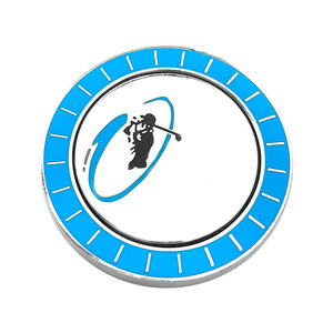 Biểu tượng tùy chỉnh cứng men golf chip bóng đánh dấu Pop ra thiết kế tương tự như Poker chip với phong cách độc đáo - Product Image 6