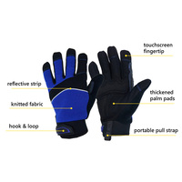 Gants de travail industriels en microfibre à doigts entiers, durables, antidérapants, compatibles écrans tactiles, résistants au froid, antistatiques, pour salle blanche