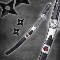 Ensemble d'armes de jeu en forme d'épée de ninja