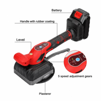 Vibrateur de carrelage électrique portable sans fil à batterie au lithium avec ventouse en céramique pour pose universelle de carreaux