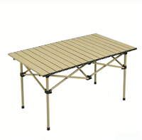 Moderner Tragbarer Klappbarer Tisch aus Kohlenstoffstahl für Outdoor-Camping Metall-Eierroll-Tisch