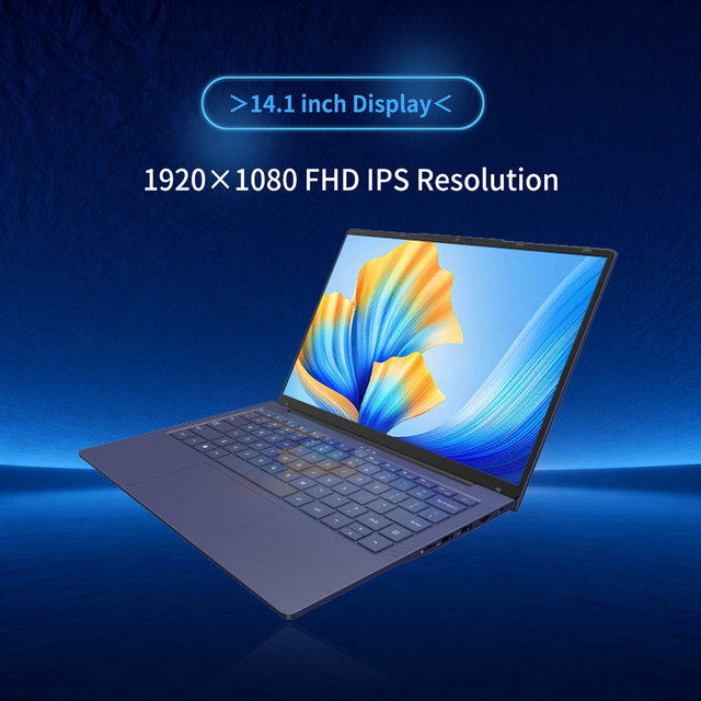 New 14 Inch Student Education Gaming Mini AMD Ryzen 5500U 16GB RAM 512GB SSD Brand Laptops Windows 11 Business Computer Laptop