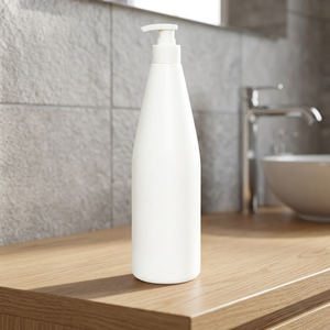 Botella de Plástico PP Raketa con Tapa Dosificadora, Reciclable, 1000 ml, para Envasado de Jabón Líquido, Champú, Detergente y Productos Químicos - Product Image 3