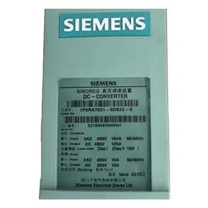 Siemens Gelijkrichter 6RA7013-6DV62-0 Simoreg Dc Master Control Module Met Microprocessor Zonder Power Unit