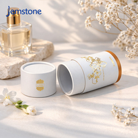 Tube en carton rigide écologique personnalisé pour cosmétiques, parfums et diffuseurs d'arômes, emballage en tube kraft avec mousse EVA