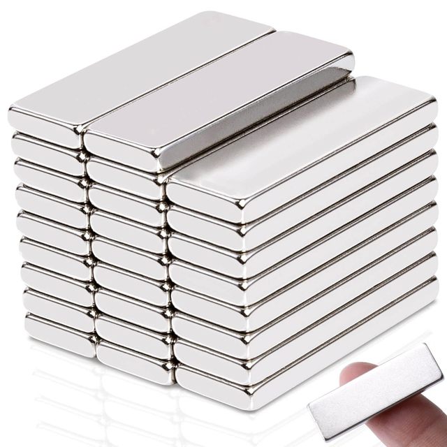 Super Strong Magnetic Neodymium Large Square Thin Flat Powerful Permanent Magnet Cube Magnets for Science Project