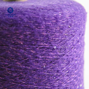 China High Quality Bead <strong>Yarn</strong> Shiny <strong>Sequin</strong> Fancy <strong>Yarn</strong> for Sweater - Product Image 4
