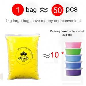 Argile polymère à séchage à l'air, super légère, douce, 36 couleurs, 1000g, vente en gros, pour la création de jouets faits main - Product Image 2