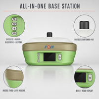 Récepteur GNSS RTK FOIF A80 avec IMU pour la topographie, instrument de mesure d'inclinaison, prise en charge GPS, BDS, GLONASS, Galileo, QZSS, SBAS