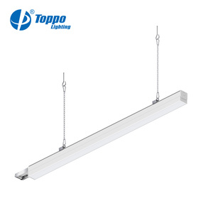 Toppo <span class=keywords><strong>1</strong></span>.5m 5Ft <span class=keywords><strong>LED</strong></span> tuyến tính Trunking hệ thống thương mại ánh sáng mặt dây chuyền và tuyến tính ánh sáng bị đình chỉ cho siêu thị - Product Image 2