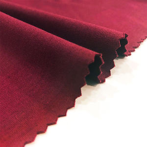 100% <span class=keywords><strong>coton</strong></span> biologique 50S Interlock mercerisé tissu <span class=keywords><strong>Jersey</strong></span> teint uni pour vêtements literie Textiles de maison écologique en Stock - Product Image 3