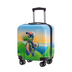 2025 חם מכירה קריקטורה חדשה גלגל שקט באיכות גבוהה משקל קל ילד נסיעות מטען מטען גדול oem מותאם אישית מזוודות - Product Image 6