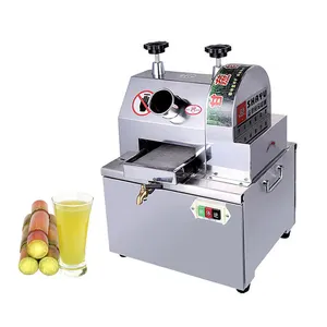 Aço inoxidável cana juicer 300 kg/h automático cana suco imprensa extrator espremedor máquina