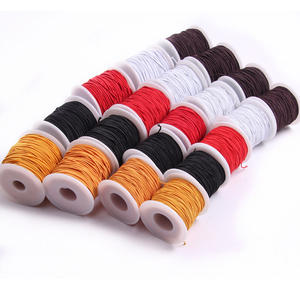 Cordon élastique en gros de 0,8 mm et 1,0 mm, 50 mètres par rouleau, pour la fabrication de bijoux - Product Image 3