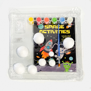 Pinta tu propio <span class=keywords><strong>kit</strong></span> de Sistema Solar que brilla en la oscuridad para regalo de ciencia DIY - Product Image 3