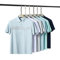 Fabrication de bonne qualité T-shirt polo à manches courtes en tissu respirant à séchage rapide pour hommes