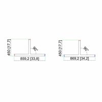 Luminaire linéaire LED suspendu 50x75mm en aluminium rectangulaire, à intensité variable, 120 degrés, éclairage de plafond intérieur pour bureau