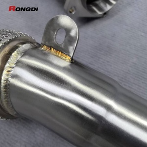 Tuyau d'échappement haute performance en acier inoxydable 304 finition brossée épaisseur 1,5 mm pour S55 F80 F82 M3 M4 F87 - Product Image 6