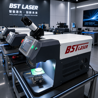 Nouvelle machine de soudage au laser YAG 200W pour bijoux, mini, portable, de précision, à souder par points, Weihong, refroidie par eau, or, argent, titane